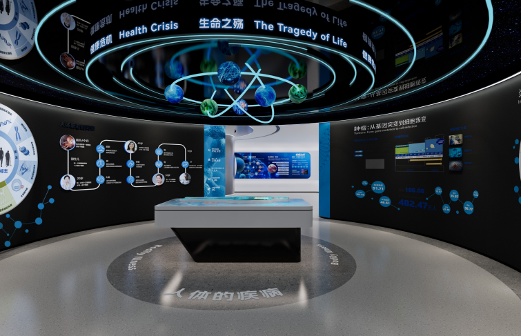 恒衍生物科技细胞科技展厅