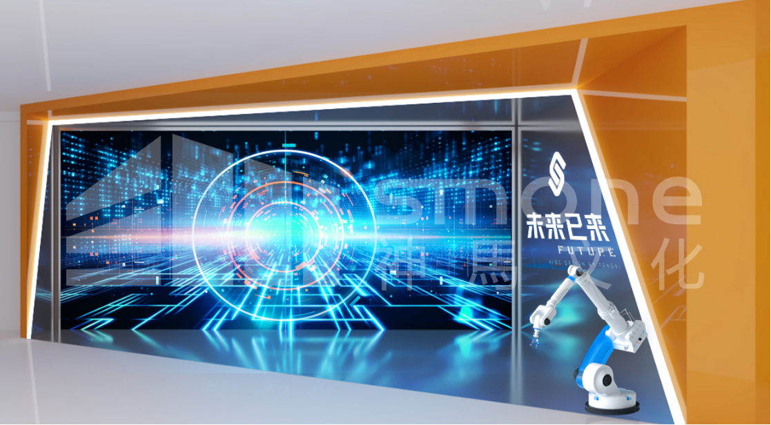 苏纳光电企业科技展厅