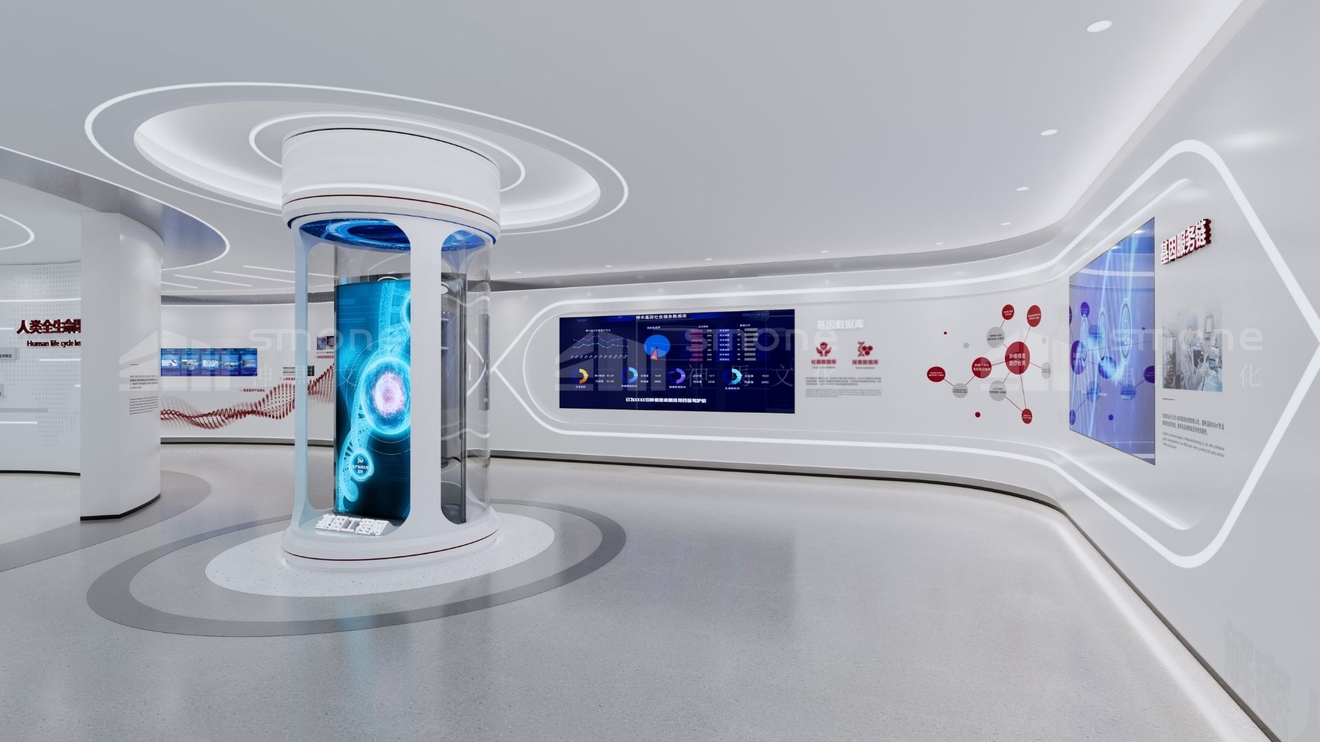 筑境文化生物制药展厅设计：以技术叙事打通产业信任链路