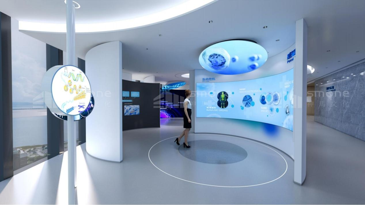 干细胞展厅：解码生命 “源代码” 的科学殿堂|干细胞展厅设计|干细胞科普馆设计|生物医药展厅设计|生物制药展厅设计|神马文化展厅设计