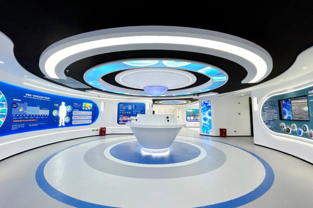 干细胞展厅：沉浸式空间里，触摸生命科技的脉搏|干细胞展厅设计|干细胞科普馆设计|生物医药展厅设计|生物制药展厅设计