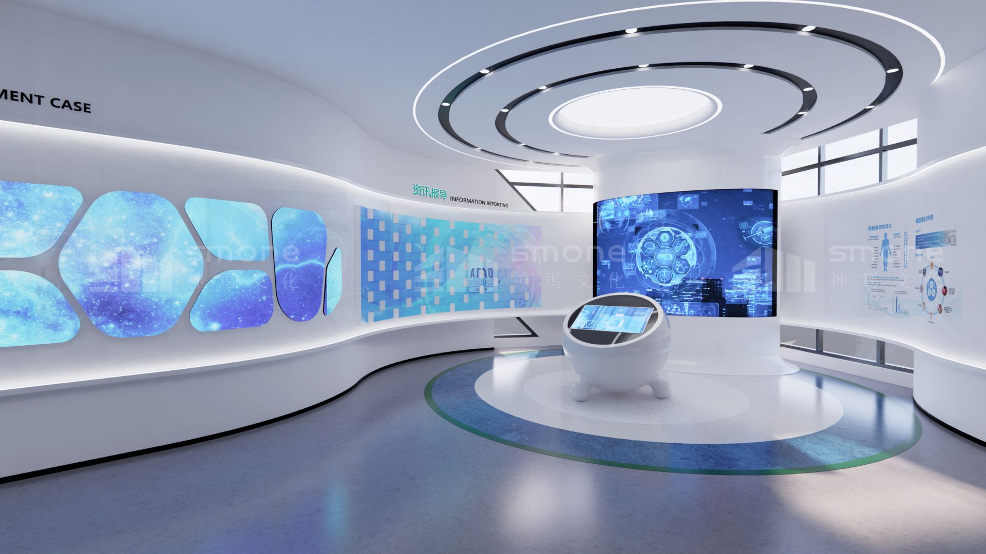 用空间叙事和体验感设计，重塑企业展厅的访客记忆与品牌认知|干细胞展厅设计|干细胞科普馆设计|生物肽展厅设计|生物医药展厅|神马文化展厅设计公司