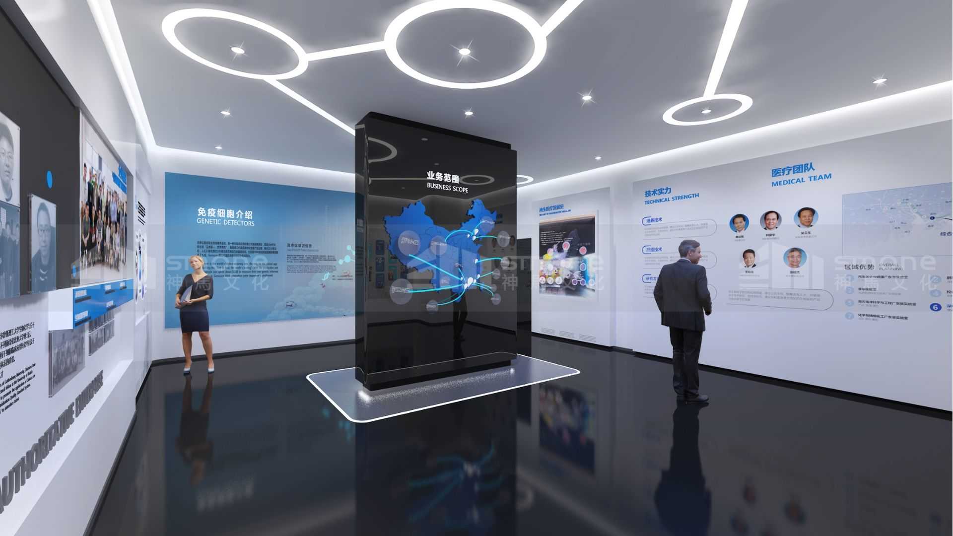 告别“高大上”的疏离感，下一代生命科技展厅，正在变得有趣而温暖|企业展厅|生物科技展厅设计|生物制造展厅设计|生物医药展厅|神马文化展厅设计公司