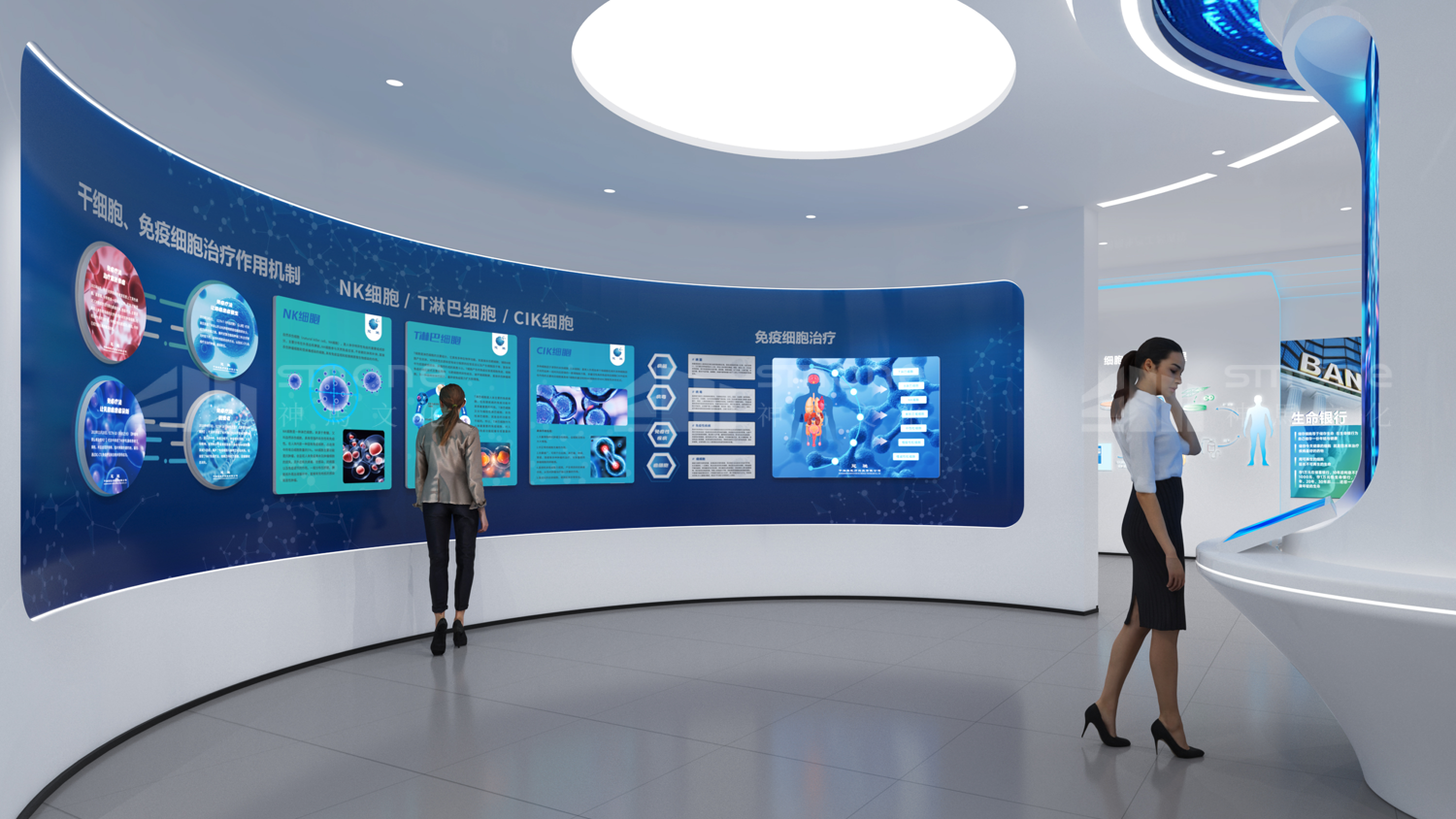 动线规划——搭建展厅转化闭环的核心骨架|企业展厅|生物科技展厅设计|生物制造展厅设计|生物医药展厅|神马文化展厅设计公司